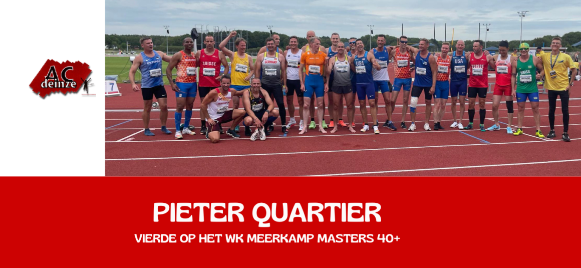 WK MASTERS 2024: PIETER QUARTIER VIERDE met nieuw clubrecord!