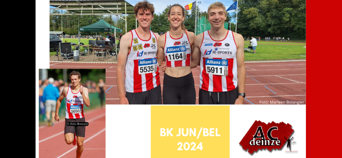 BK U23 2024. Emiel Botterman dubbele sprintkampioen. Nathan Boone en Sennah Vanhoeijen huiswaarts met gouden medaille!